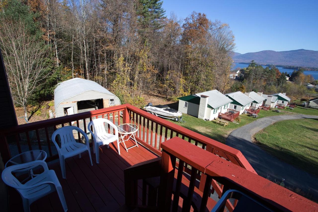 Hill View Motel And Cottages 乔治湖 外观 照片