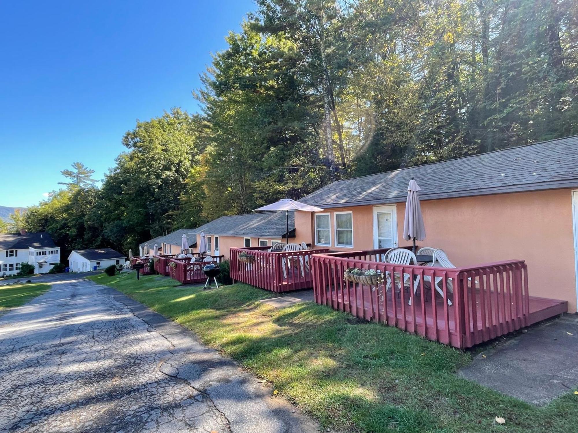 Hill View Motel And Cottages 乔治湖 外观 照片